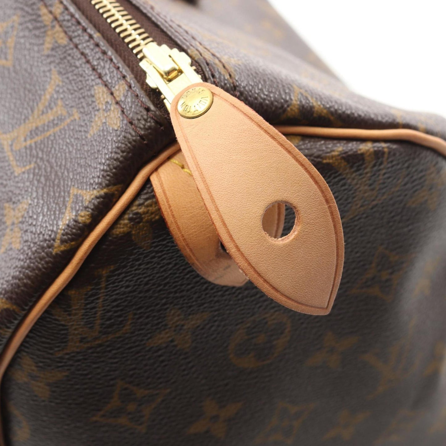 Louis Vuitton Coated Canvas Brown Handbags