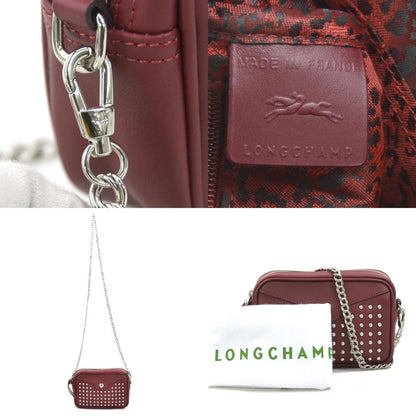 Longchamp Others Red Shoulder Bags