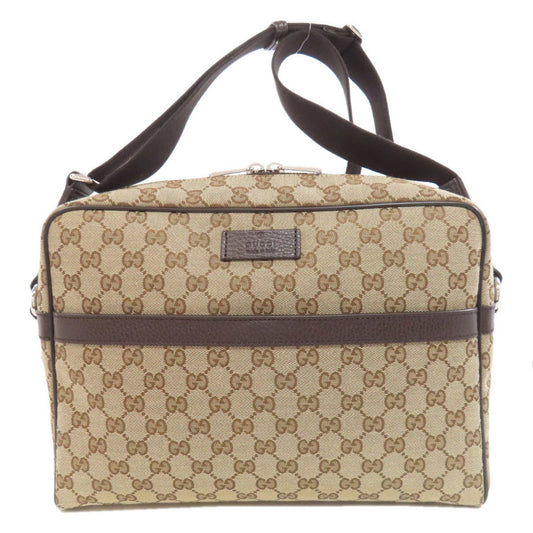 Gucci Canvas Brown Shoulder Bags