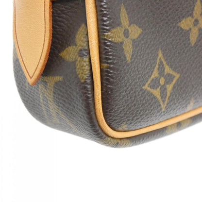 Louis Vuitton Coated Canvas Brown Shoulder Bags