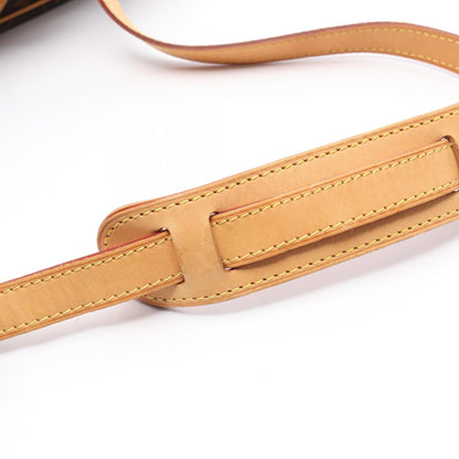 Louis Vuitton Coated Canvas Brown Shoulder Bags