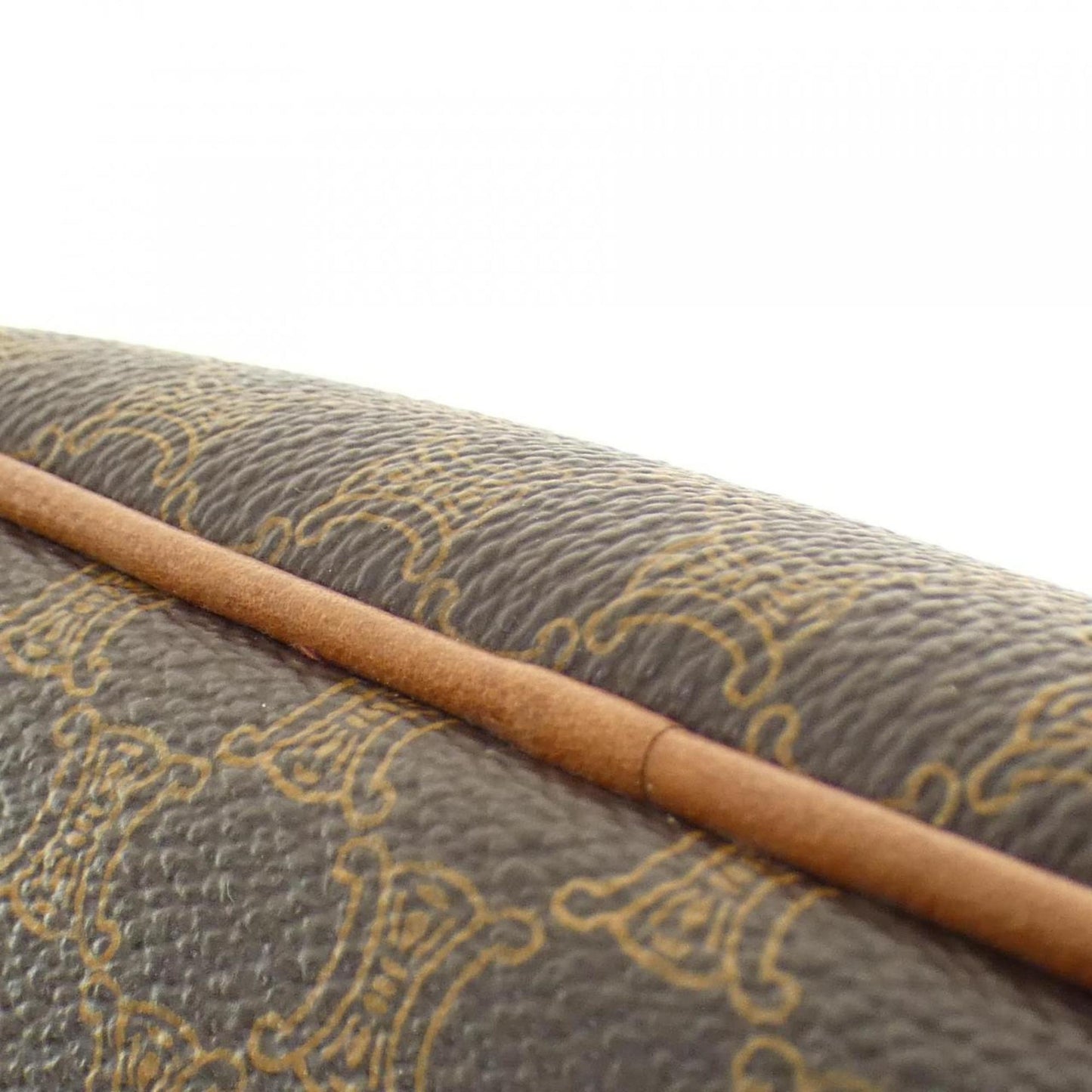 Celine Coated Canvas Brown Handbags