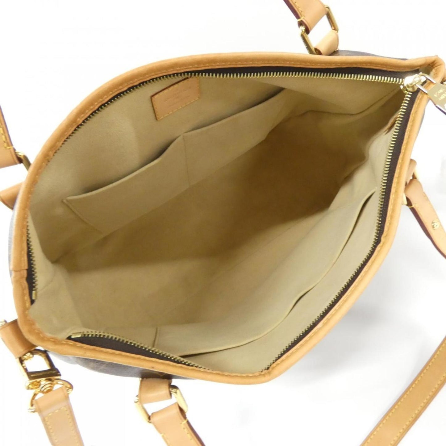 Louis Vuitton Coated Canvas Brown Handbags