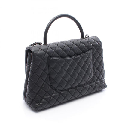Chanel Calfskin Black Handbags