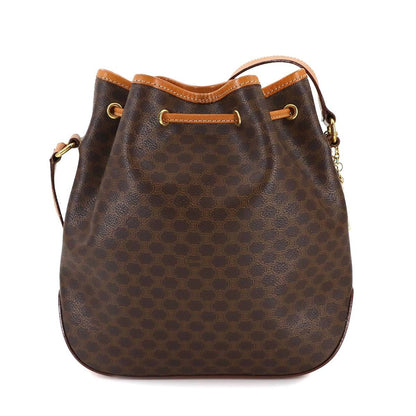 Celine Pvc Brown Shoulder Bags