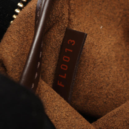 Louis Vuitton Coated Canvas Brown Clutch Bags