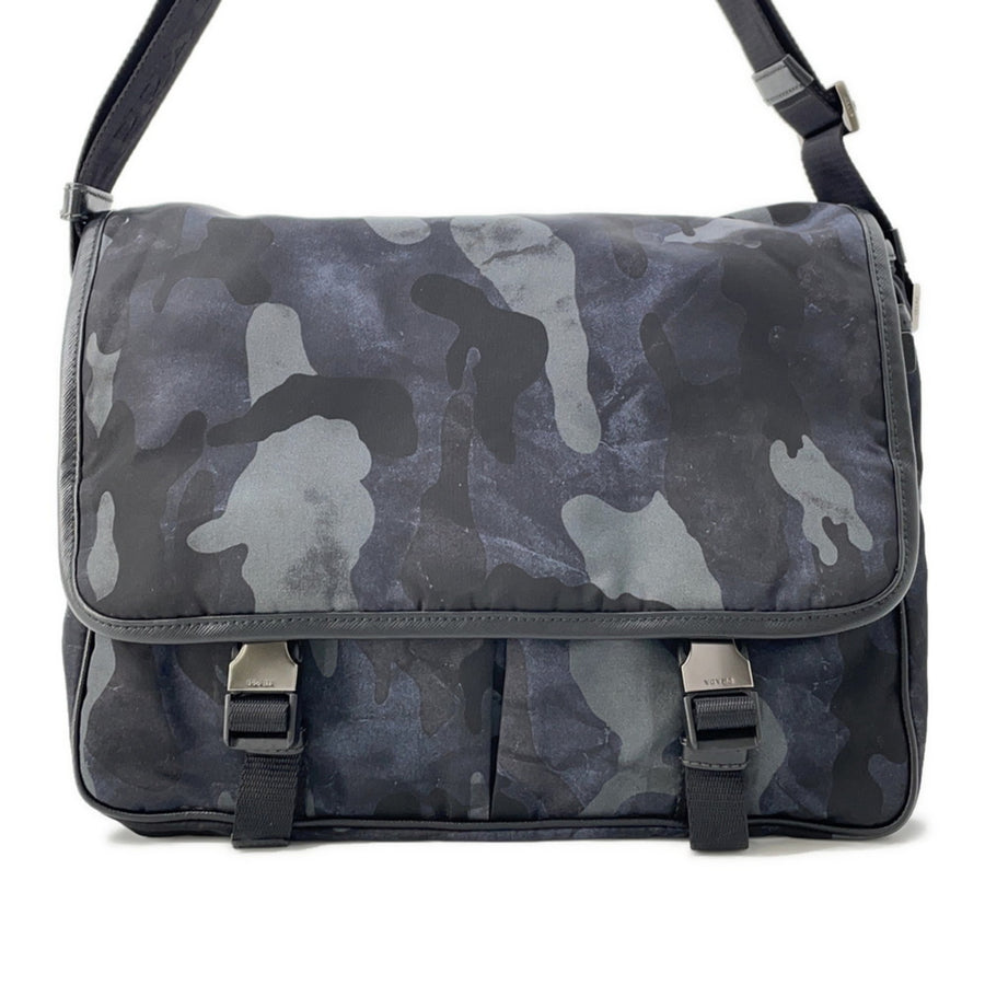 Prada Nylon Black Shoulder Bags