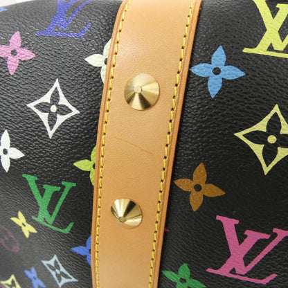 Louis Vuitton Coated Canvas Black Travel Bags