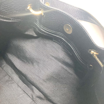 Bvlgari Canvas Black Shoulder Bags