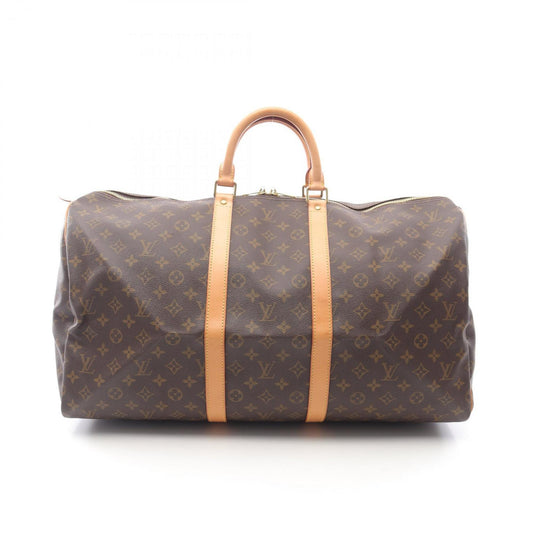 Louis Vuitton Coated Canvas Brown Travel Bags