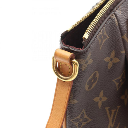 Louis Vuitton Coated Canvas Brown Handbags
