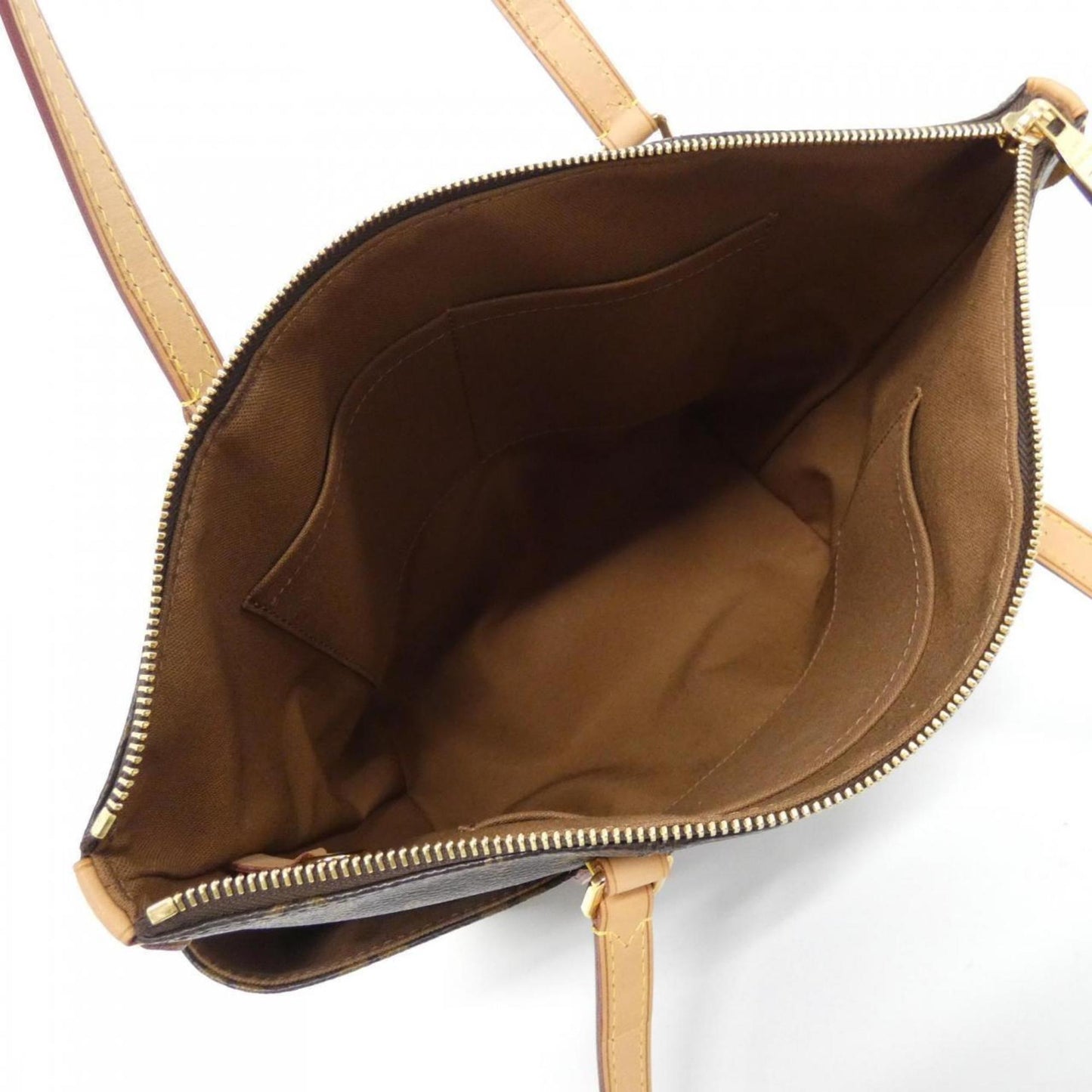 Louis Vuitton Coated Canvas Brown Handbags