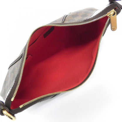 Louis Vuitton Coated Canvas Brown Shoulder Bags