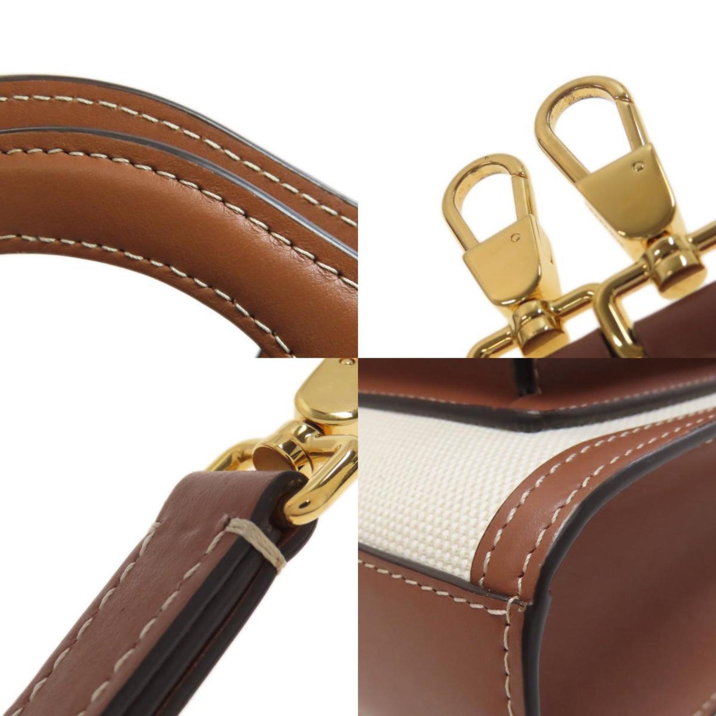 Burberry Canvas Brown Handbags