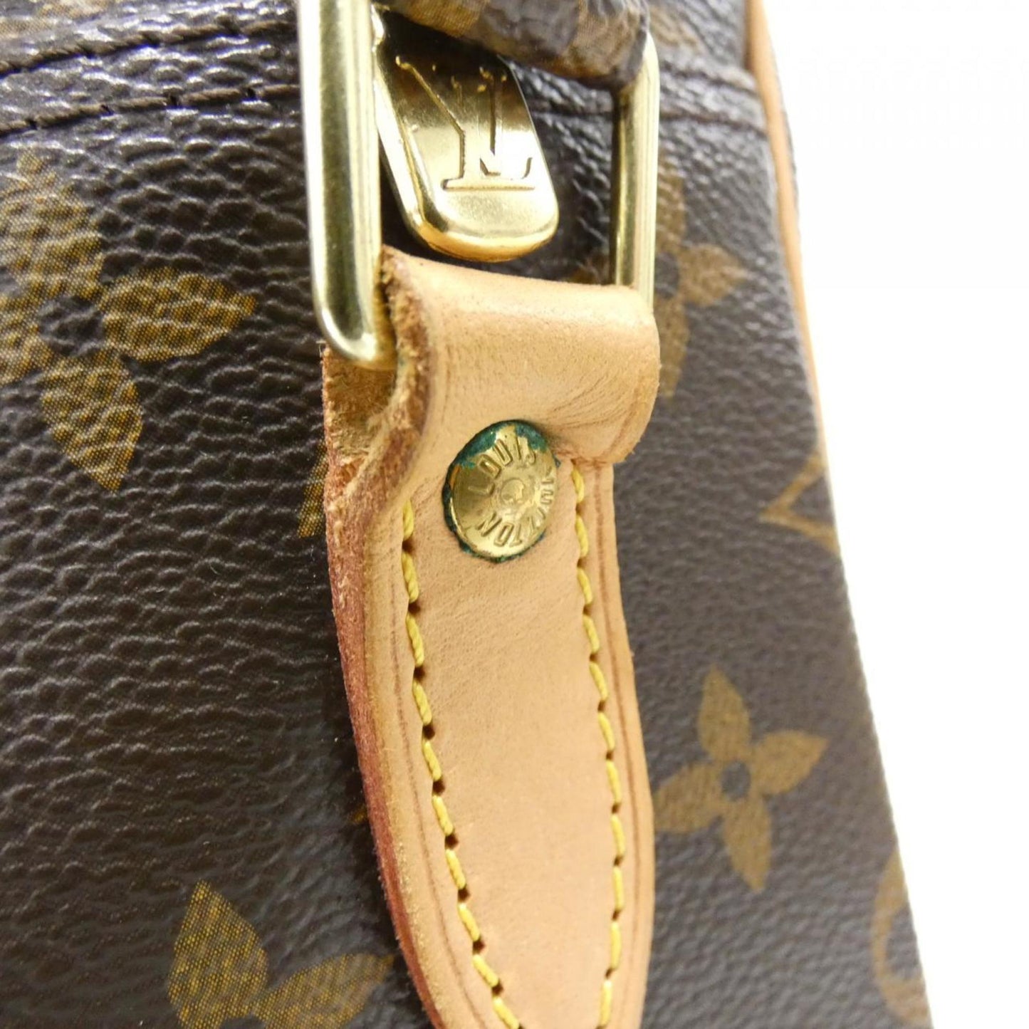 Louis Vuitton Coated Canvas Brown Shoulder Bags