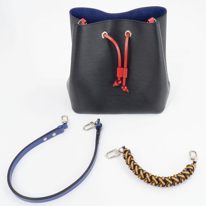 Louis Vuitton Epi Black Shoulder Bags
