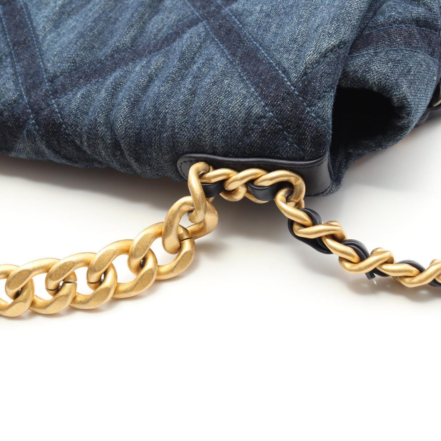 Chanel Denim Blue Shoulder Bags