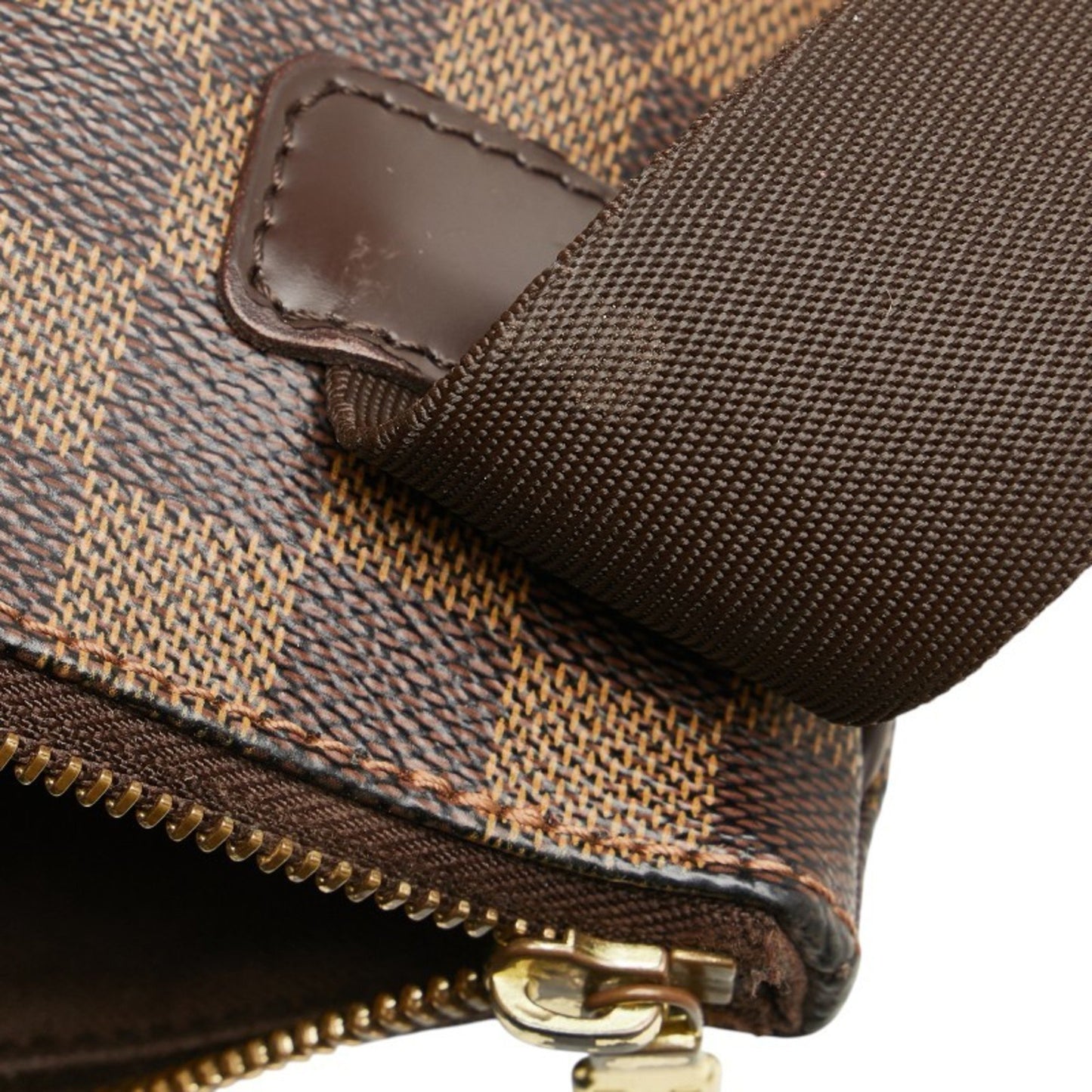 Louis Vuitton Pvc Brown Shoulder Bags