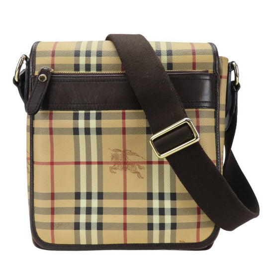 Burberry Pvc Brown Shoulder Bags