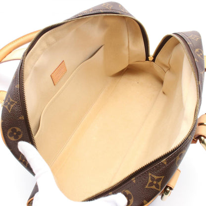 Louis Vuitton Coated Canvas Brown Handbags