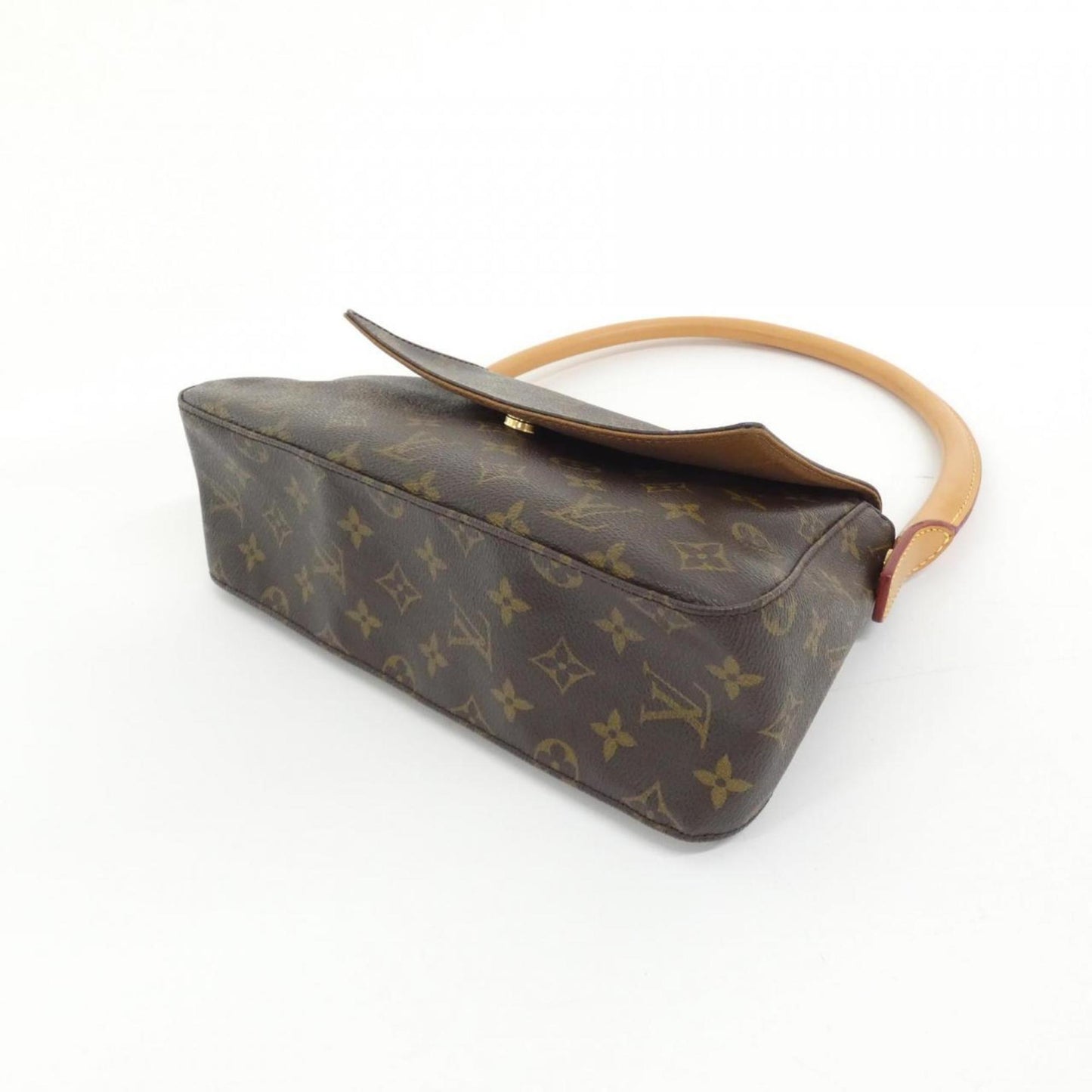 Louis Vuitton Coated Canvas Brown Shoulder Bags