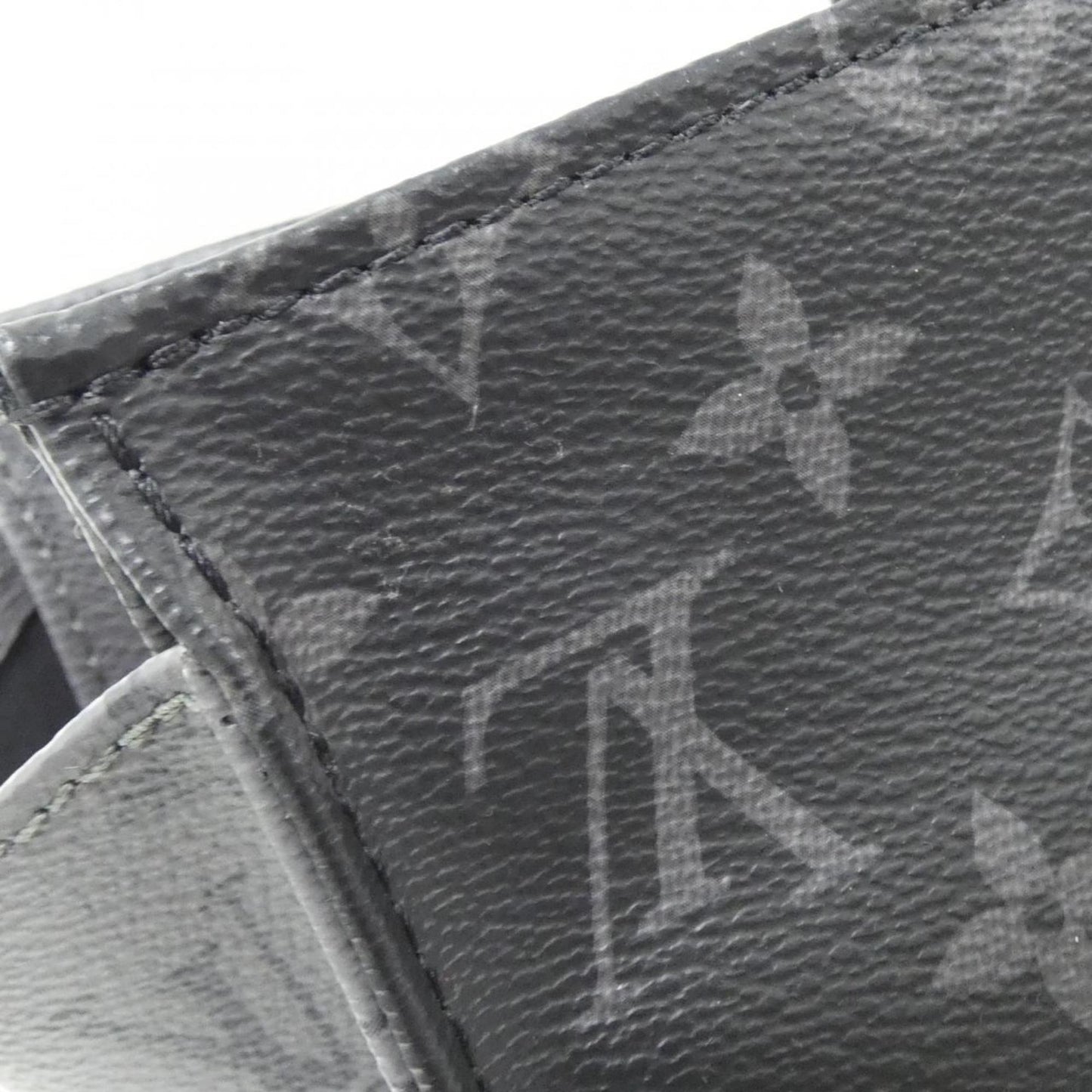 Louis Vuitton Coated Canvas Black Handbags