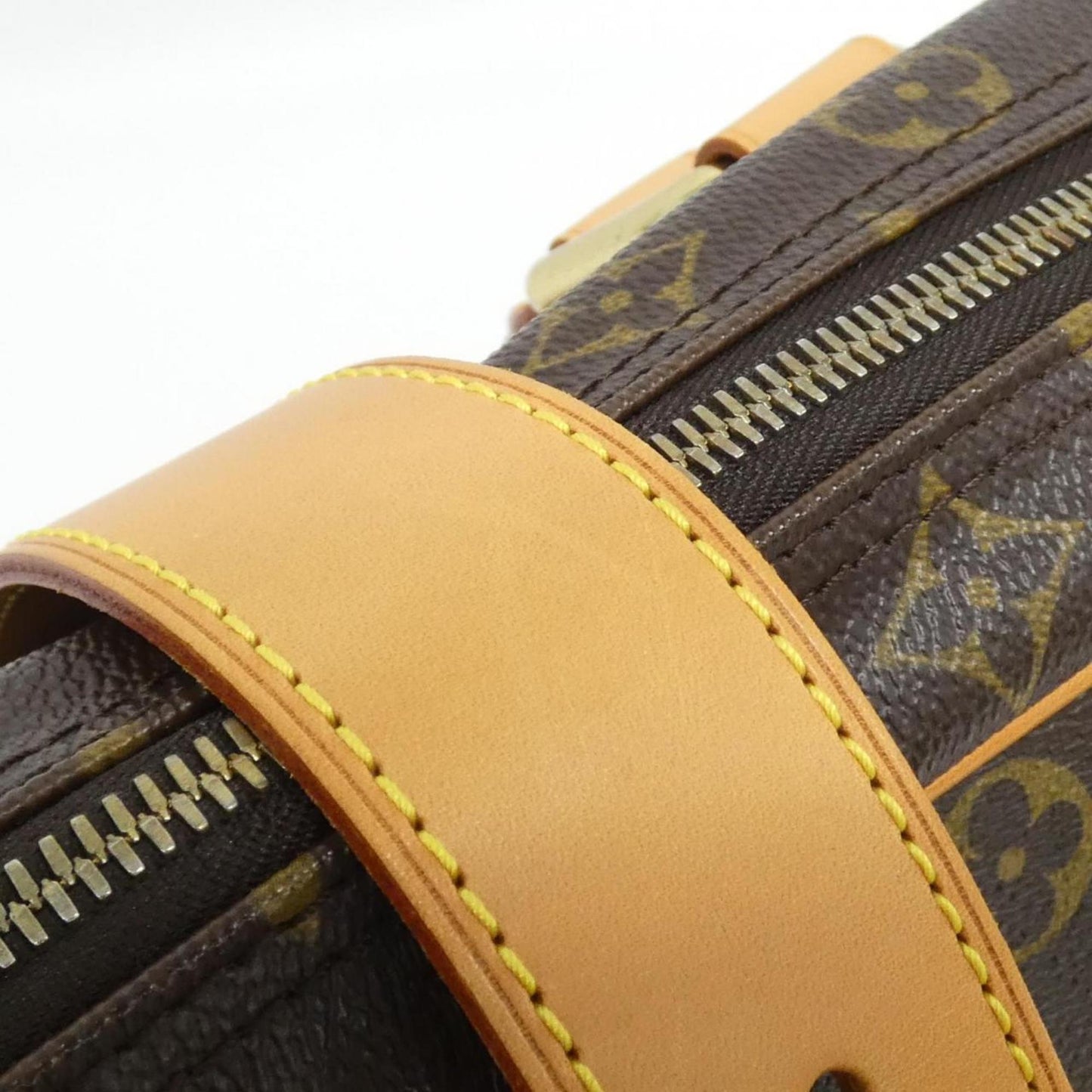 Louis Vuitton Coated Canvas Brown Handbags