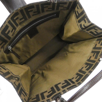 Fendi Canvas Brown Shoulder Bags