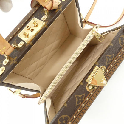 Louis Vuitton Coated Canvas Brown Handbags