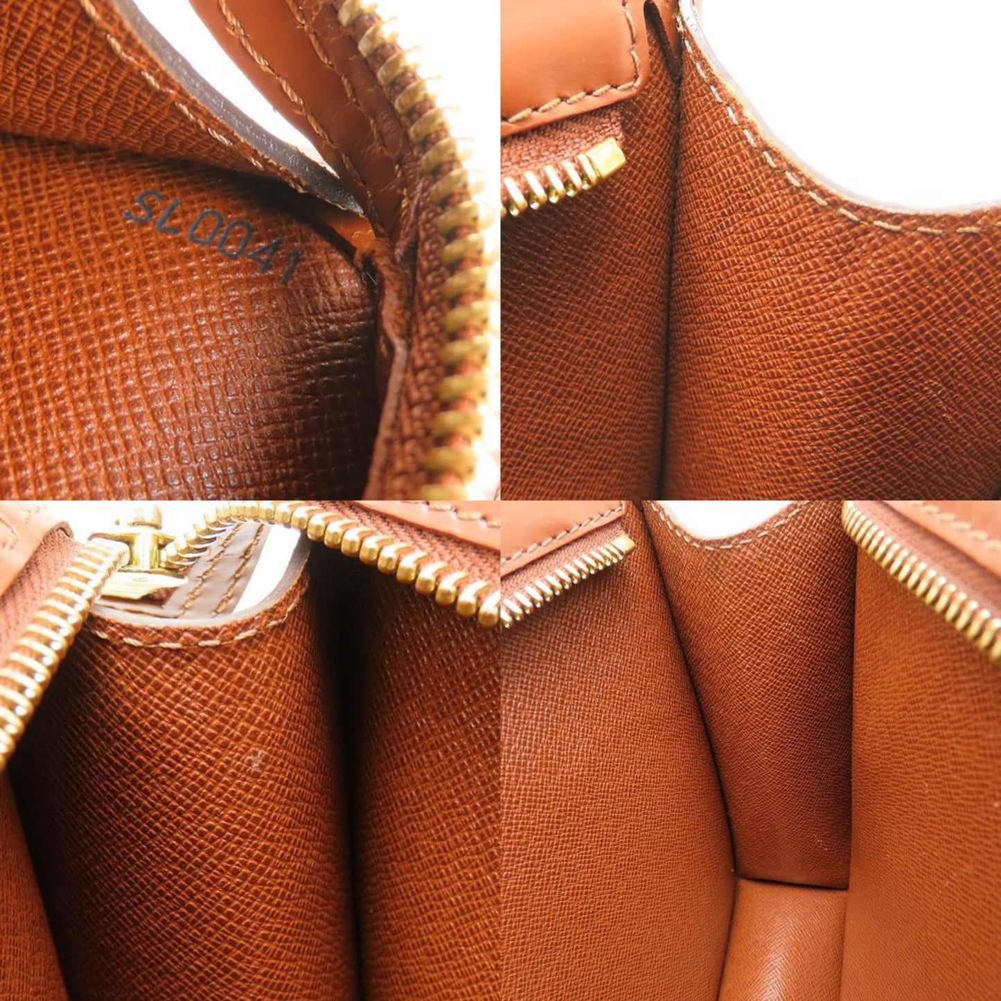 Louis Vuitton Canvas Brown Clutch Bags
