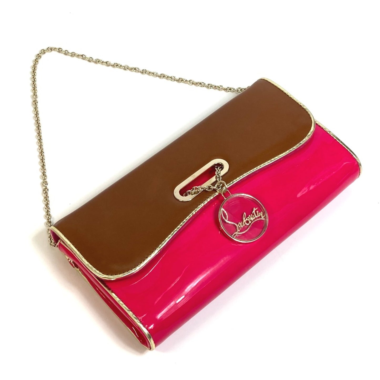 Christian Louboutin Others Brown Clutch Bags