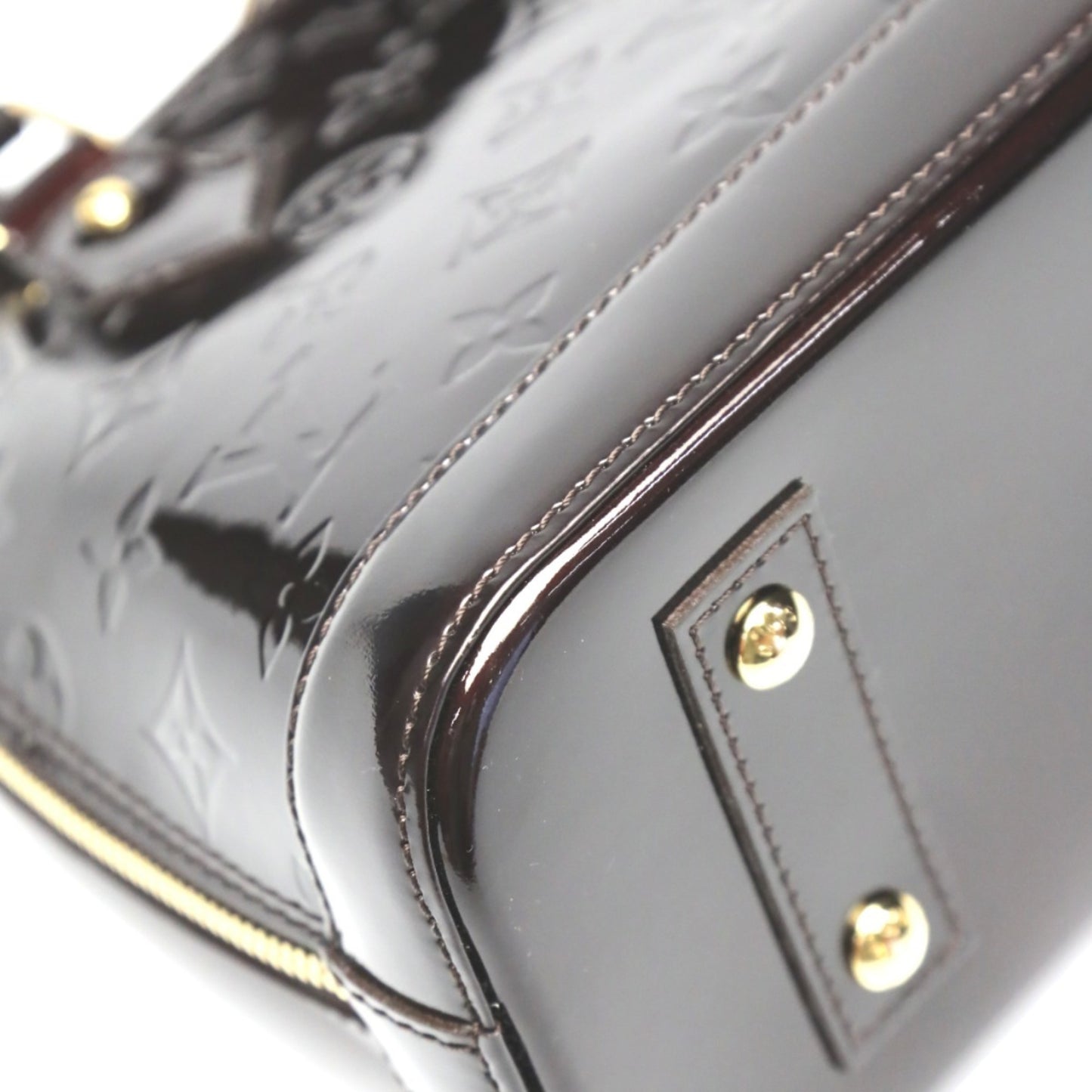 Louis Vuitton Vernis Red Handbags