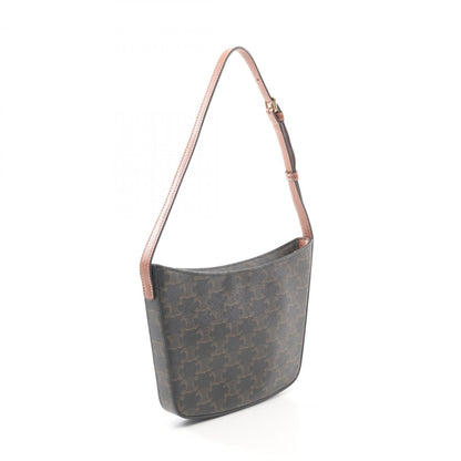 Celine Coated Canvas Black Shoulder Bags