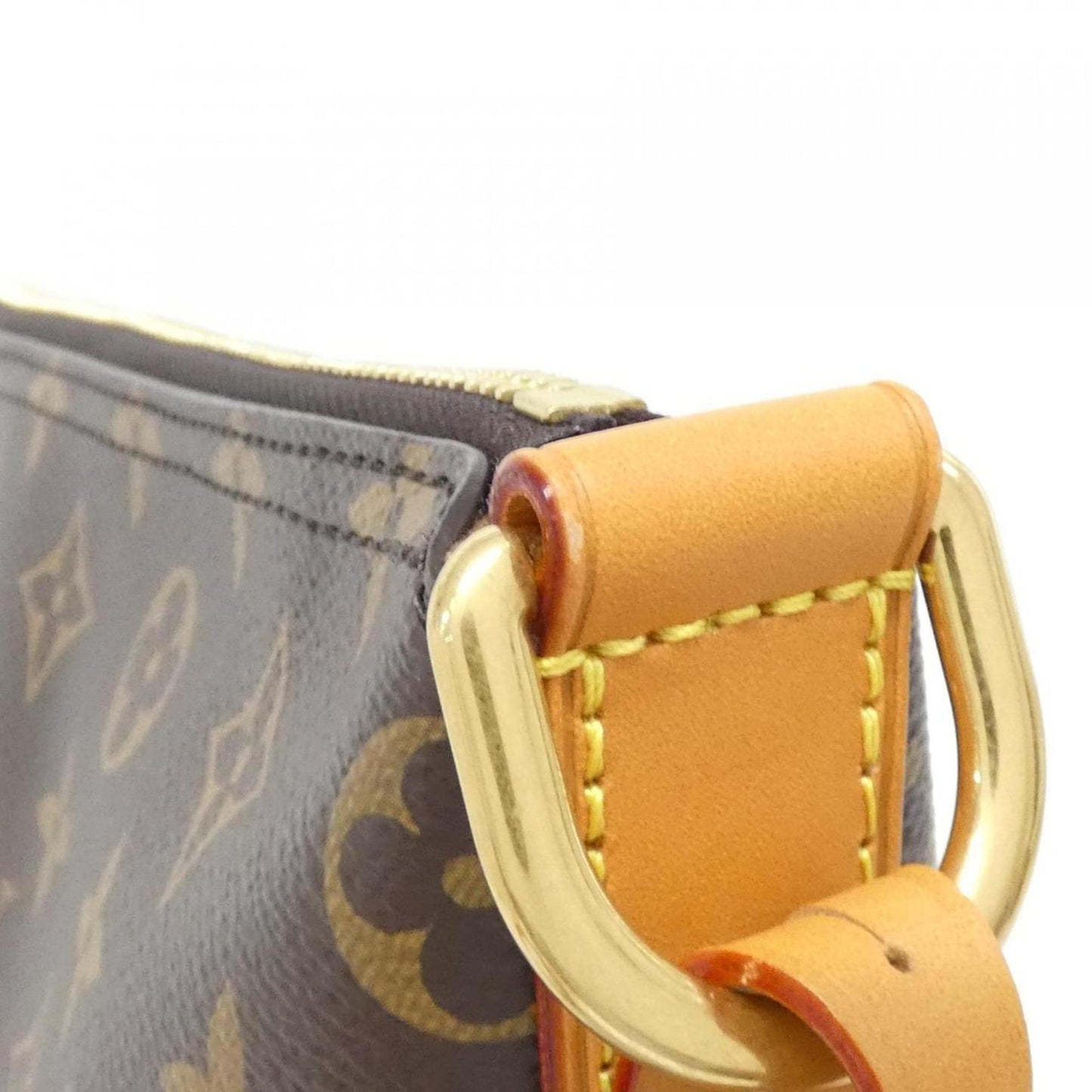 Louis Vuitton Coated Canvas Brown Shoulder Bags