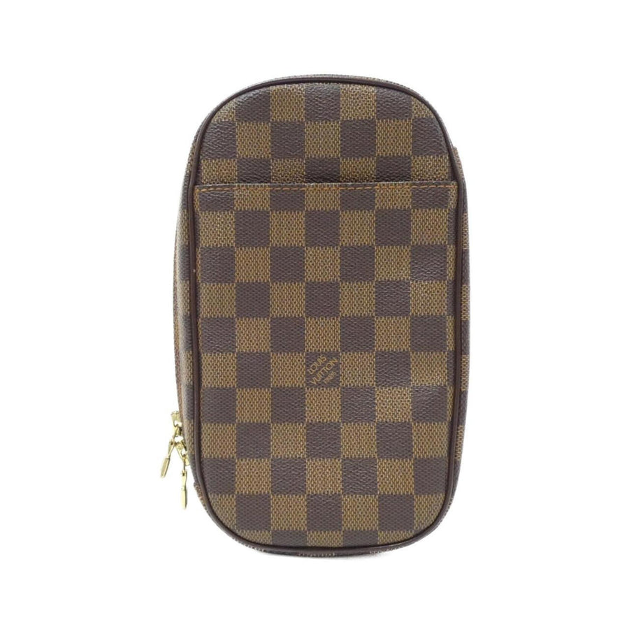 Louis Vuitton Coated Canvas Brown Shoulder Bags