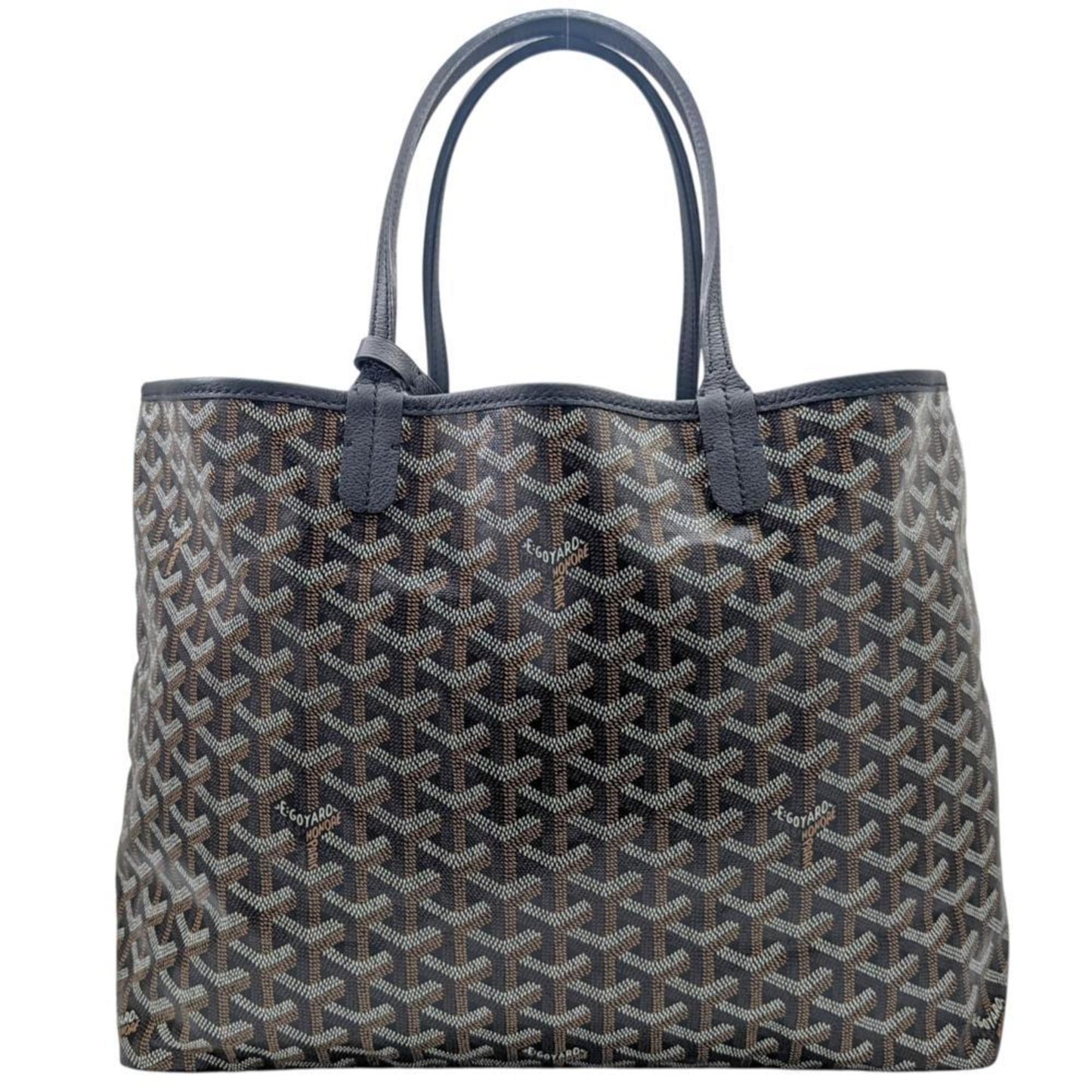 Goyard Coated Canvas Black Tote Bags