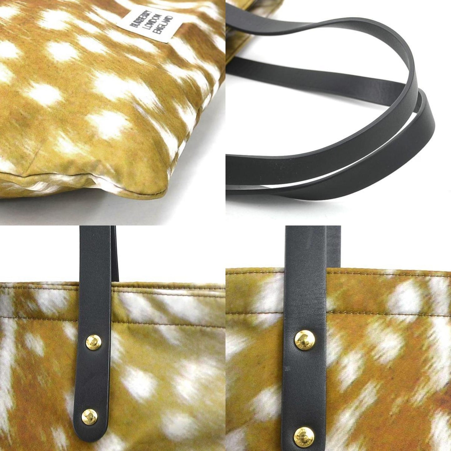 Burberry Nylon Black Handbags