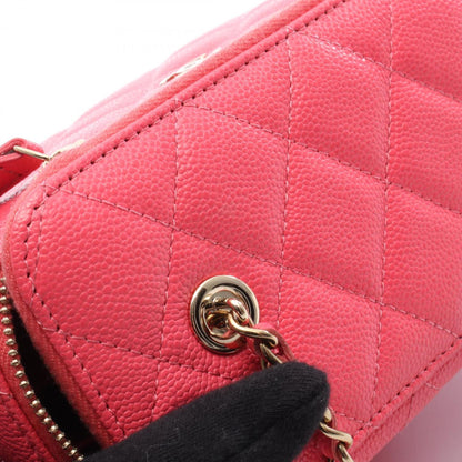 Chanel Calfskin Pink Shoulder Bags