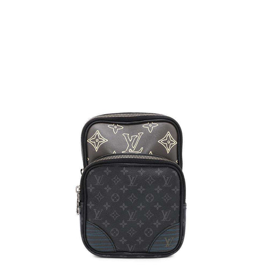 Louis Vuitton Monogram Canvas Black Crossbody Bags