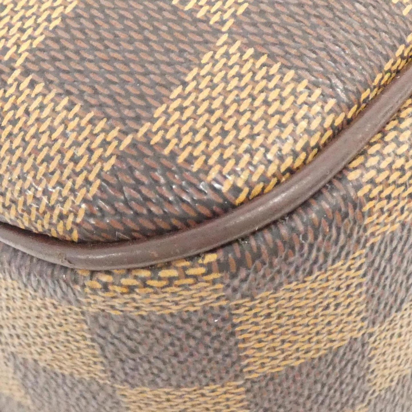 Louis Vuitton Coated Canvas Brown Handbags