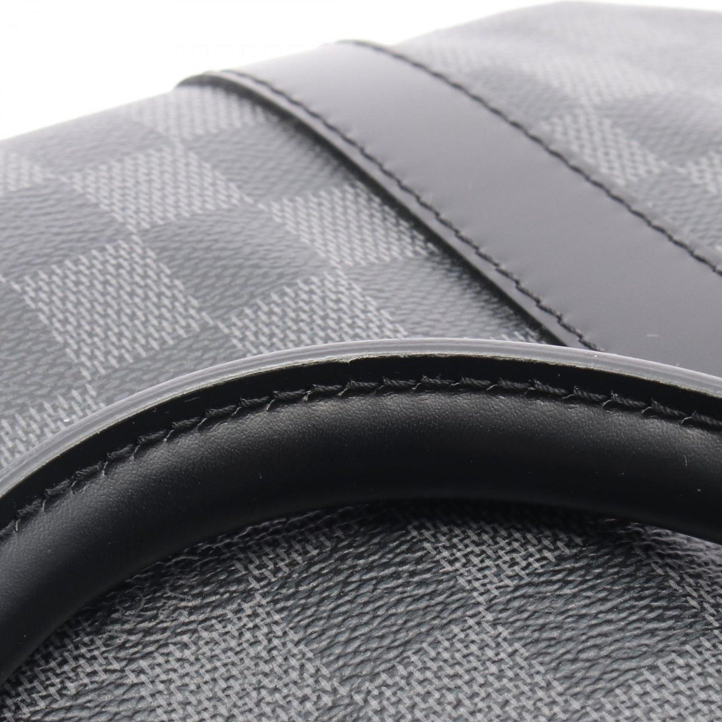 Louis Vuitton Coated Canvas Black Travel Bags