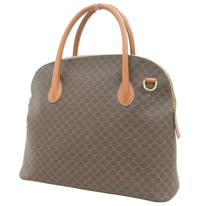 Celine Pvc Brown Handbags