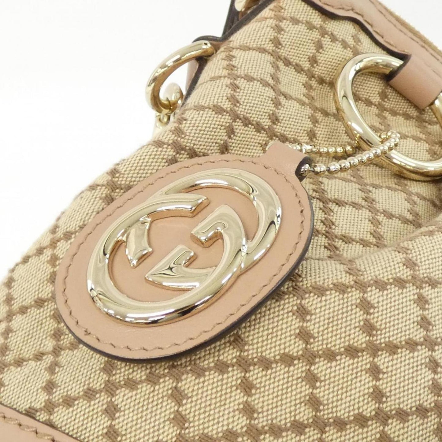 Gucci Canvas Pink Handbags