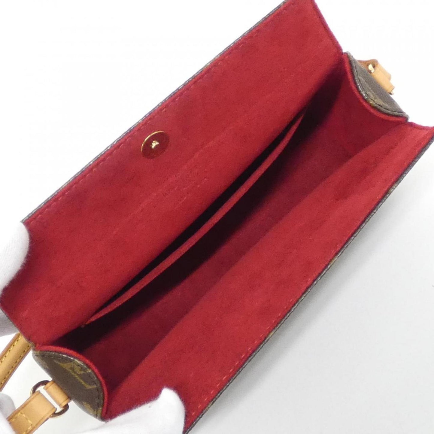Louis Vuitton Coated Canvas Brown Handbags