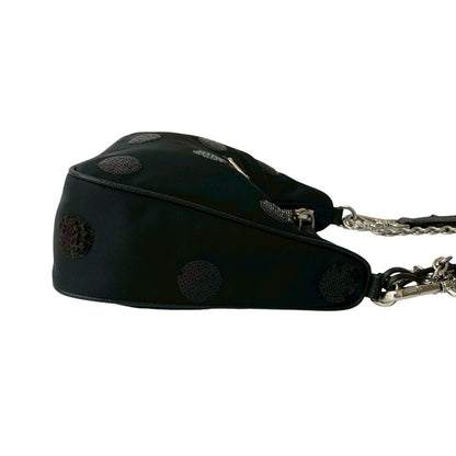 Prada Nylon Black Shoulder Bags