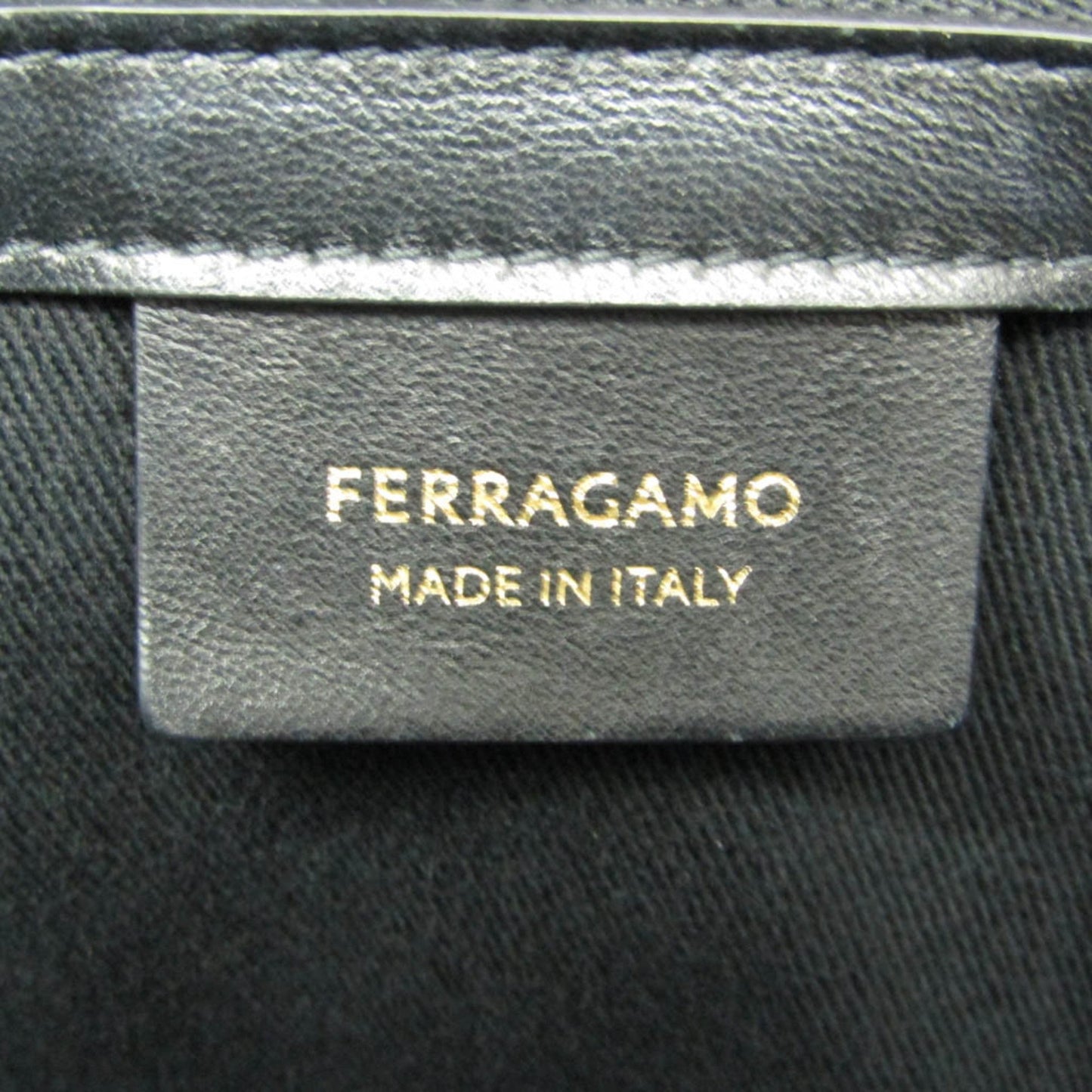 Salvatore Ferragamo Canvas Black Tote Bags