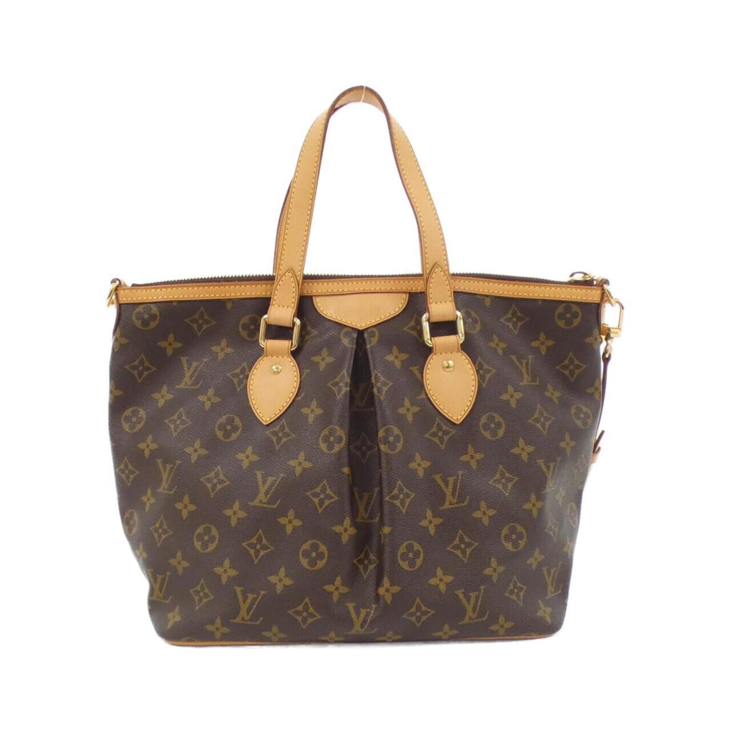 Louis Vuitton Coated Canvas Brown Handbags