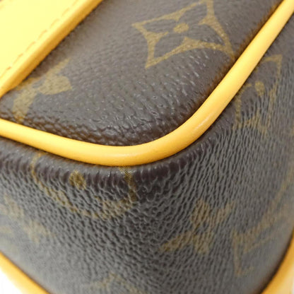 Louis Vuitton Coated Canvas Brown Travel Bags