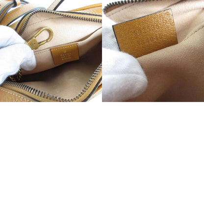 Gucci Pvc Brown Shoulder Bags