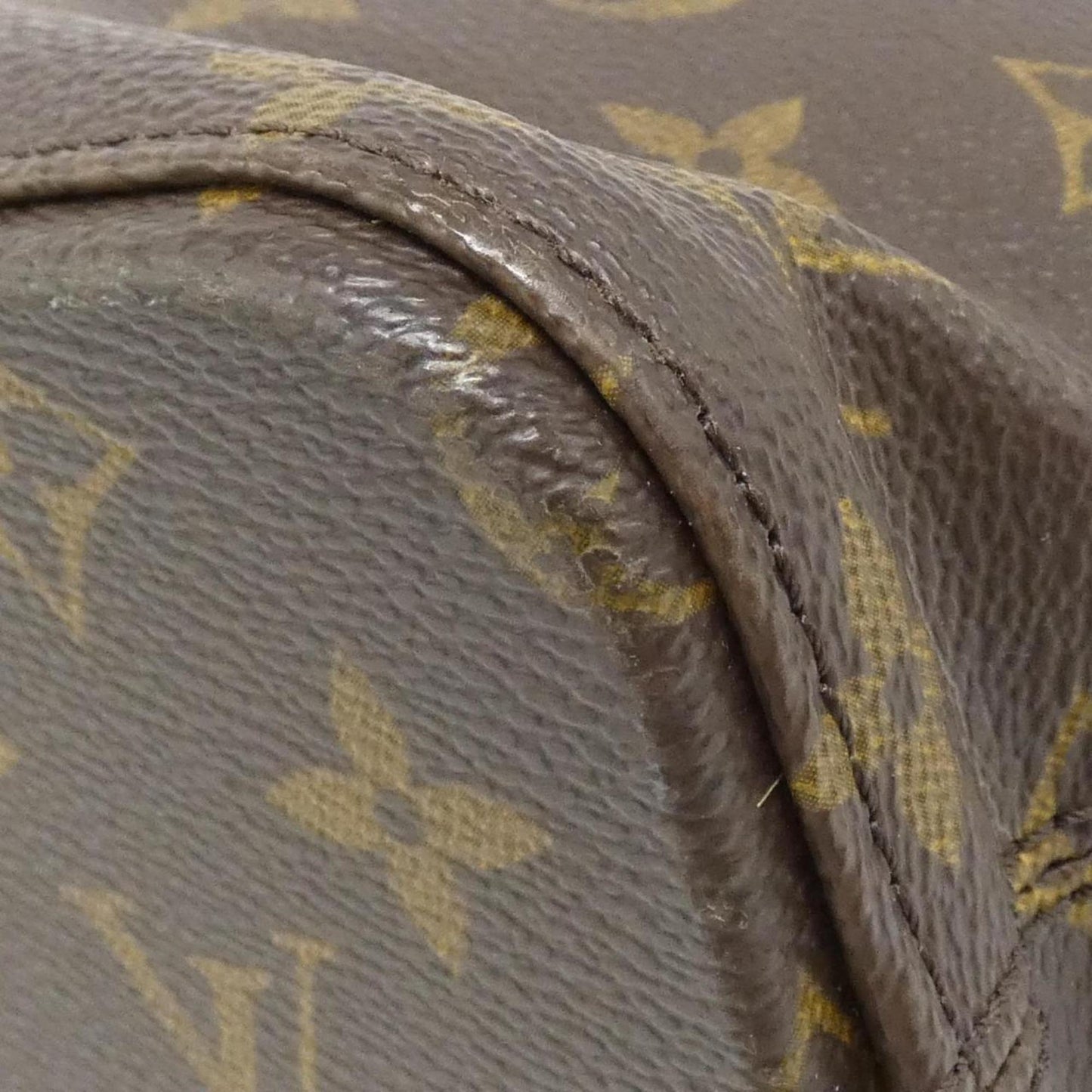 Louis Vuitton Coated Canvas Brown Handbags
